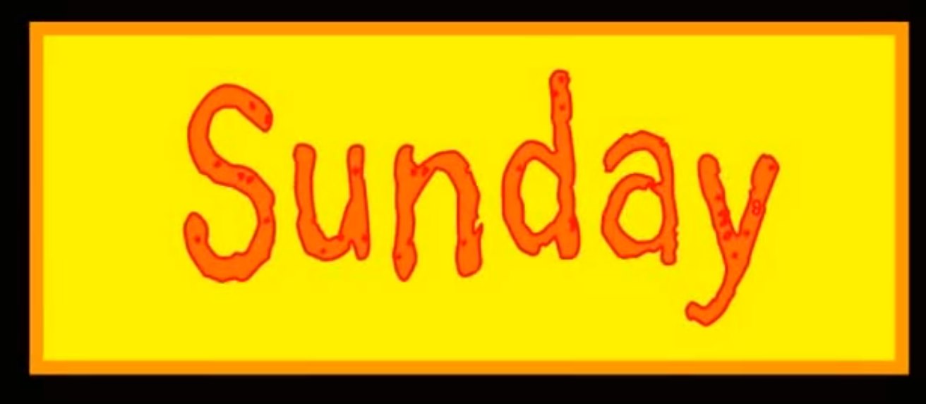 İngilizce günler ve okunuşları