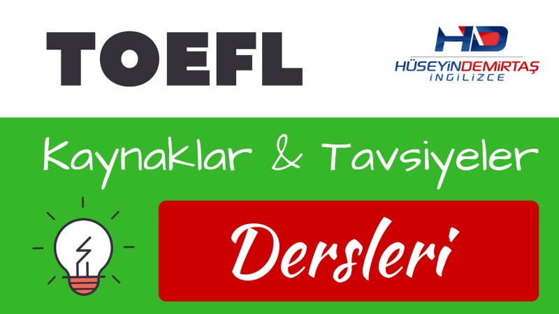 TOEFL Hazırlık Dersleri