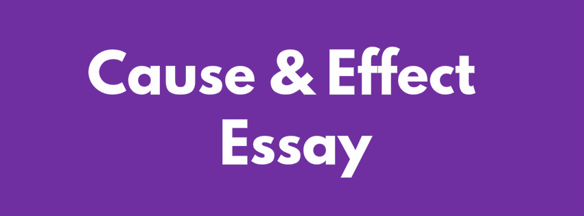 Cause and effect essay nedir