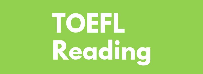 TOEFL reading dersi