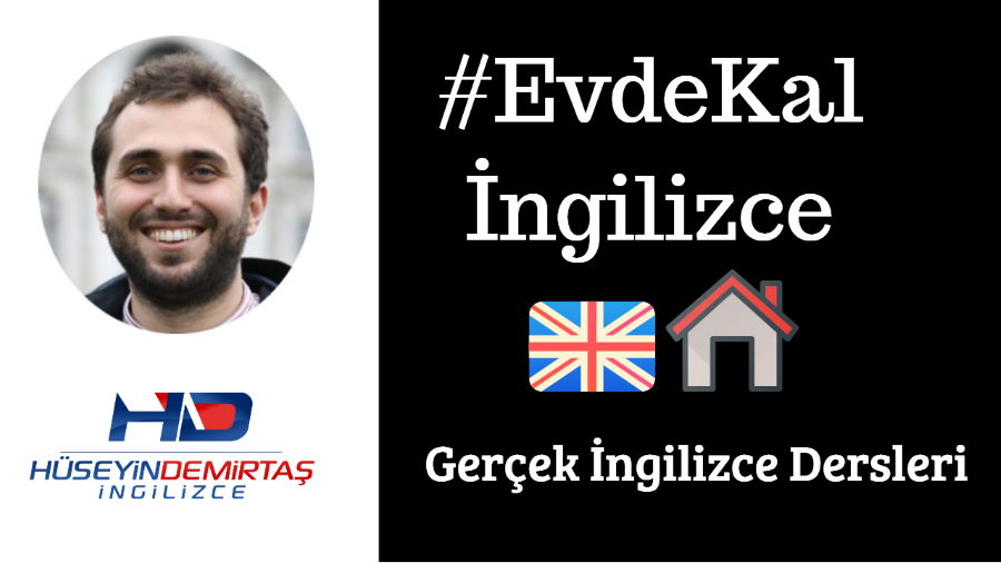 #EvdeKal İngilizce Dersleri Serisi Başlıyor!