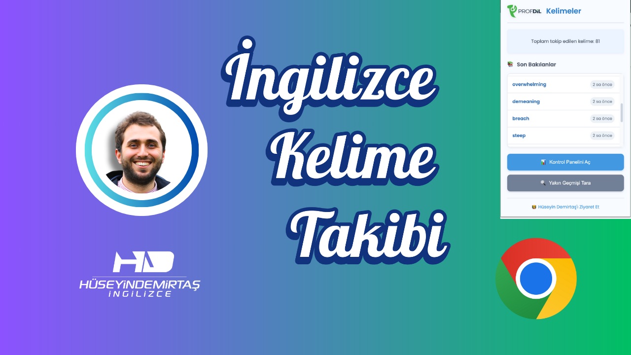 Profdil Kelime Takip Eklentisi