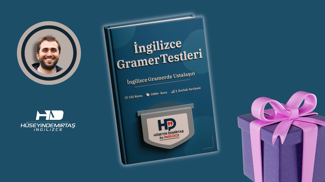 İngilizce Gramer Testleri Kitabımız Yayında!